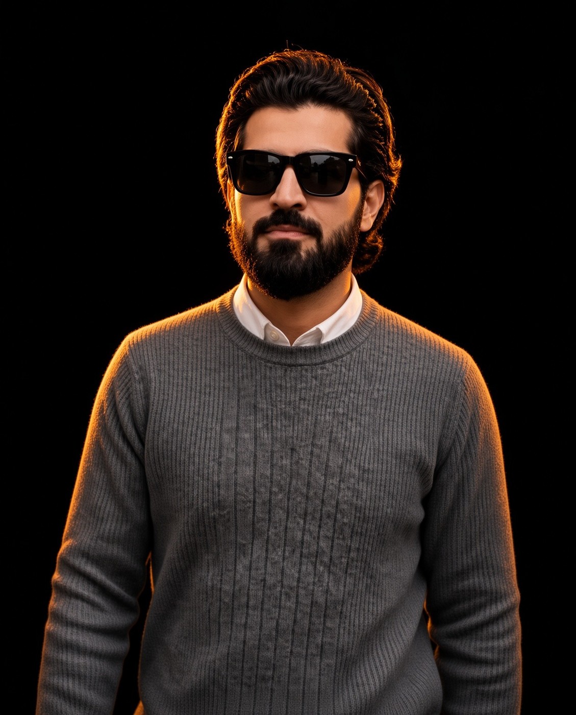 Portrait of Abbas Khan, Head of Production - UAE