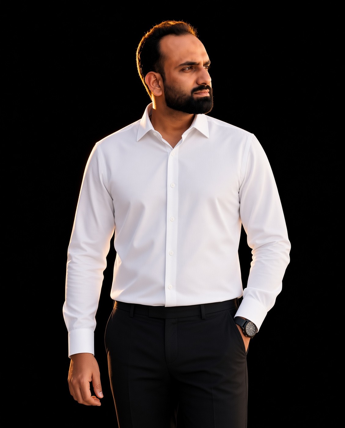 Portrait of Haris Khan, Project Manager - Oman
