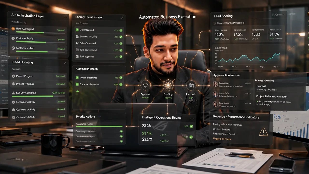 Automation & AI Workflows capability media